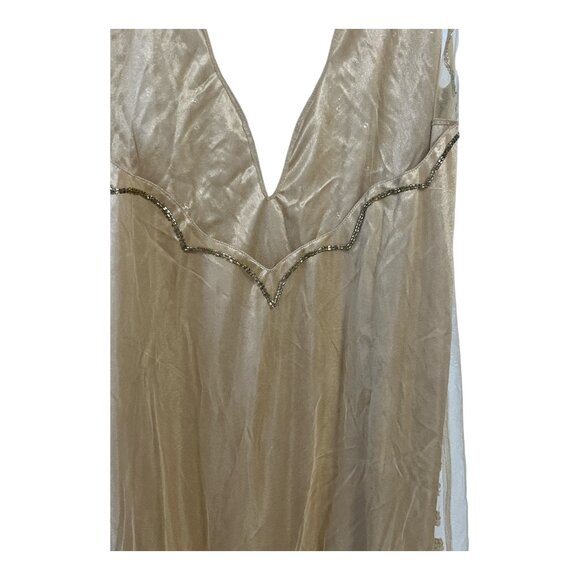 GatsbyLady London Gold Sequin Art Deco Sleeveless Flapper Dress US 14 UK 18 - Picture 8 of 11